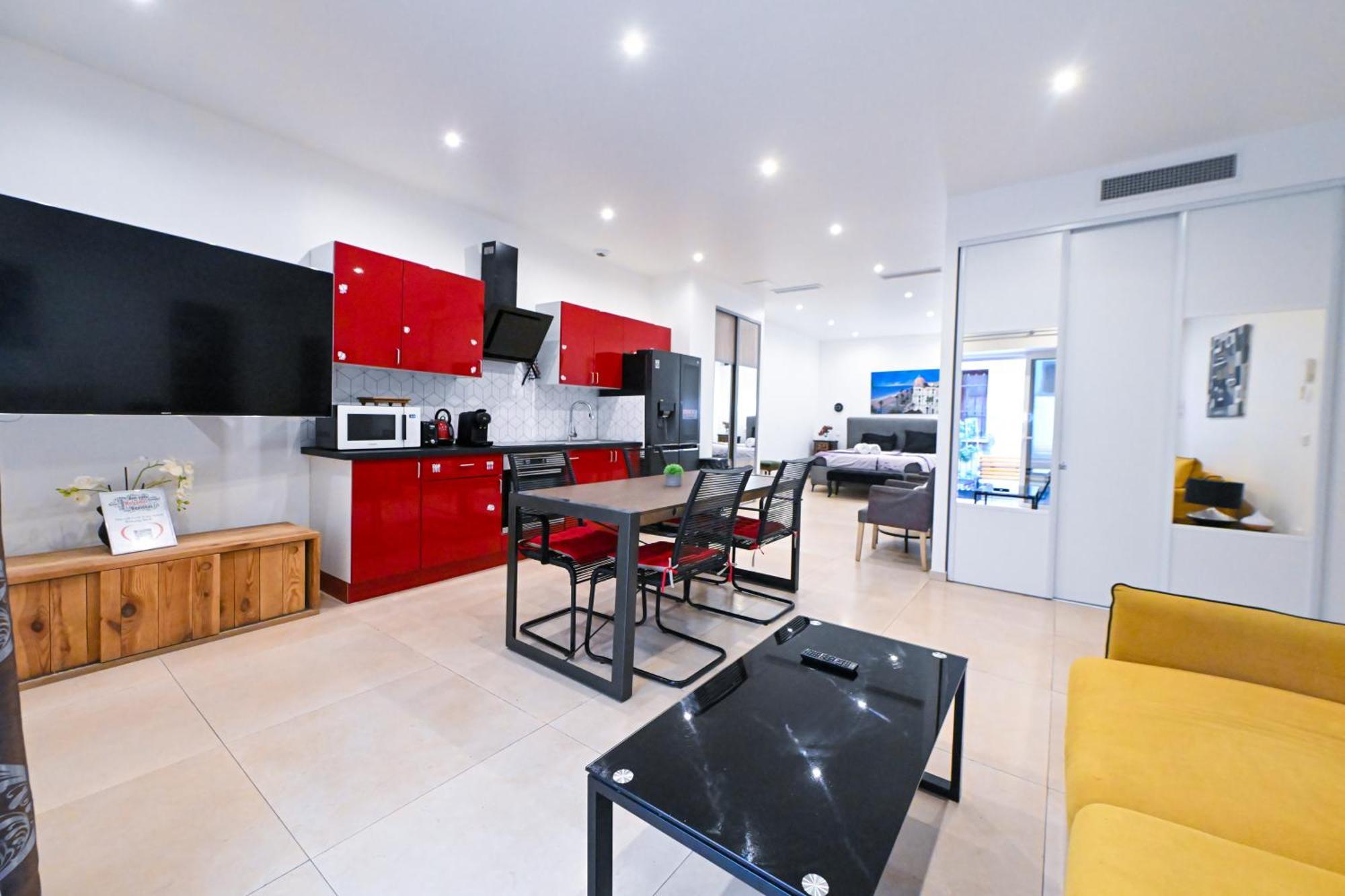 Grand Loft A Deux Pas De La Mer N1 Nice Exterior photo